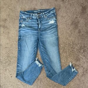 American Eagle Outfitters distressed skinny jeans